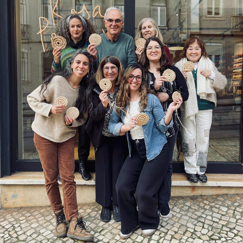 Iniciação à técnica de espiral cosida PONTO CASEADO com Ana Filipa Piedade - 10 MAIO