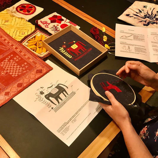 Introduction to Phulkari embroidery with Wenlin Studio