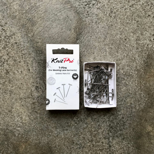 Knitpro T-Pins - for blocking knitted garments