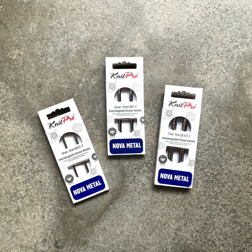 KnitPro Nova pontas para agulhas circulares intercambiáveis