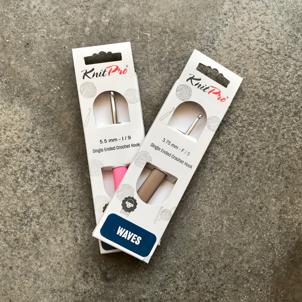 Knitpro Waves aluminium crochet hook