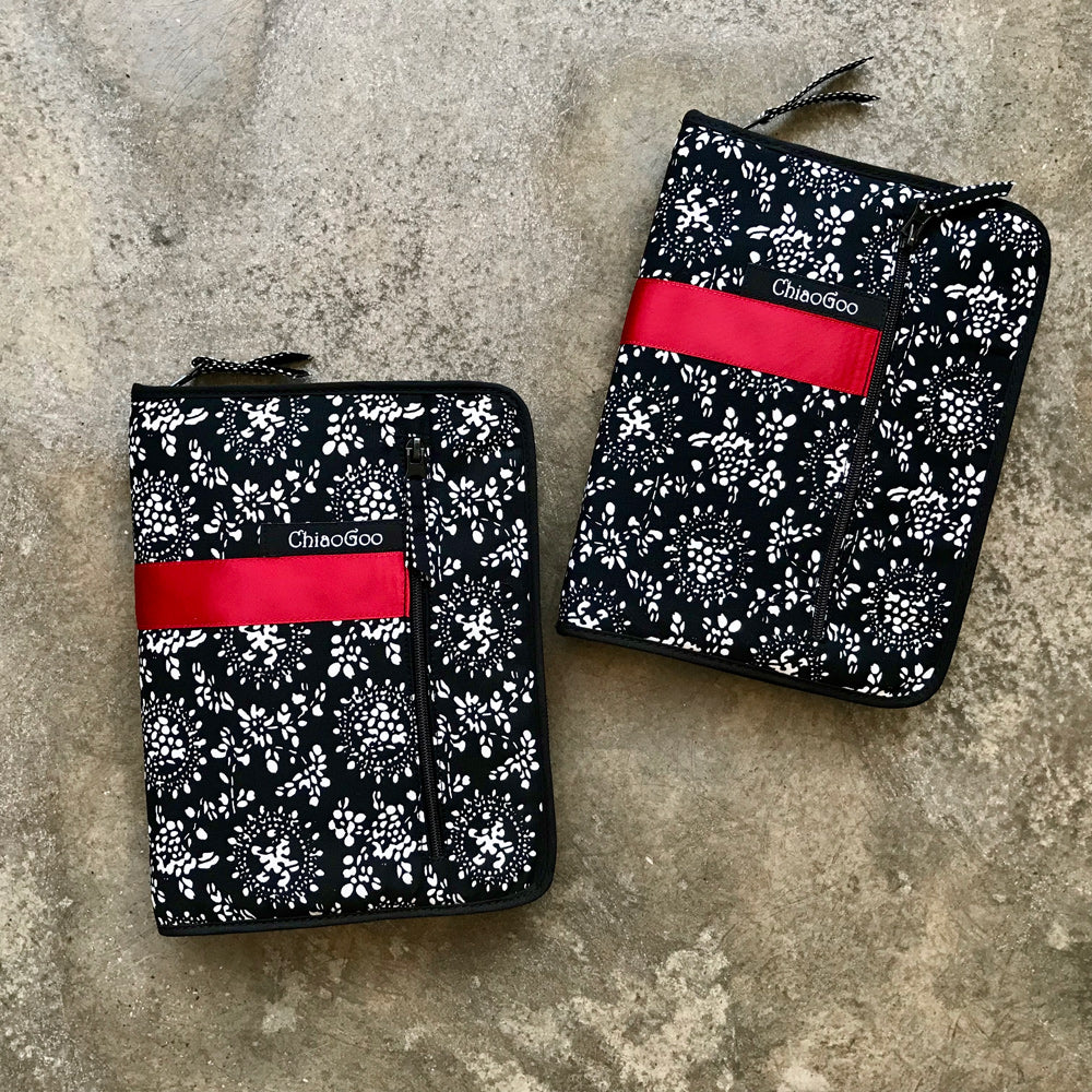 ChiaoGoo TWIST Red Lace kit de agulhas circulares intercambiáveis em metal