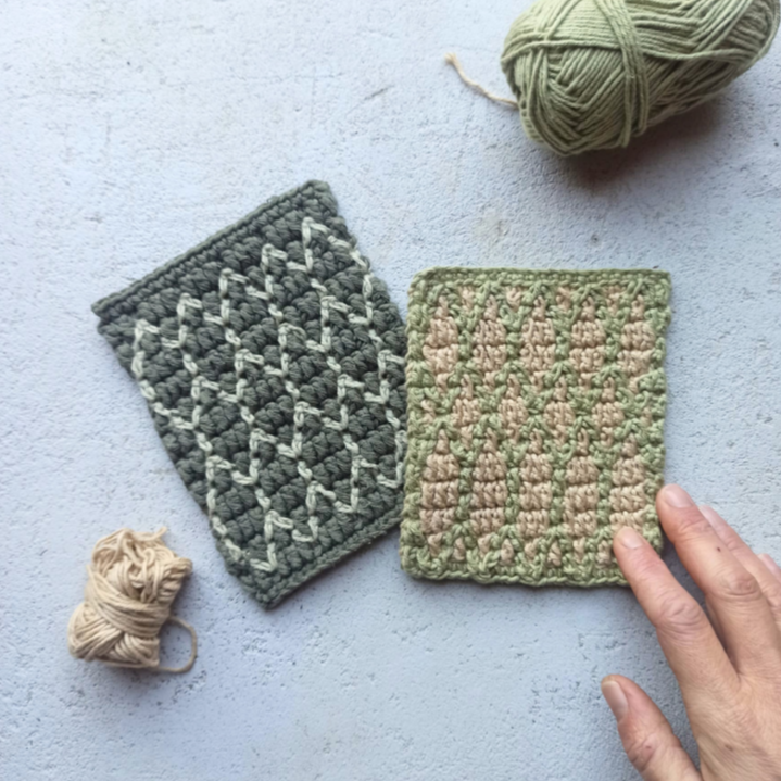 crochet mosaico