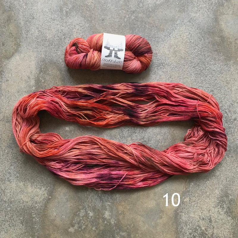 Mondim dyed by Dyevergent yarns