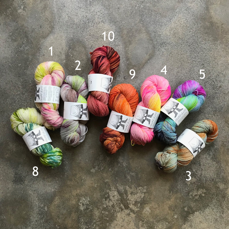 Mondim dyed by Dyevergent yarns