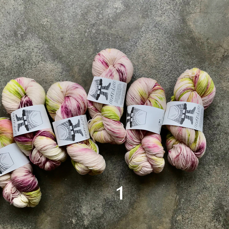 Mondim dyed by Dyevergent yarns