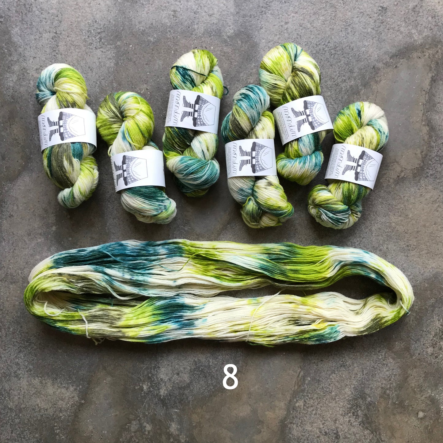 Mondim dyed by Dyevergent yarns