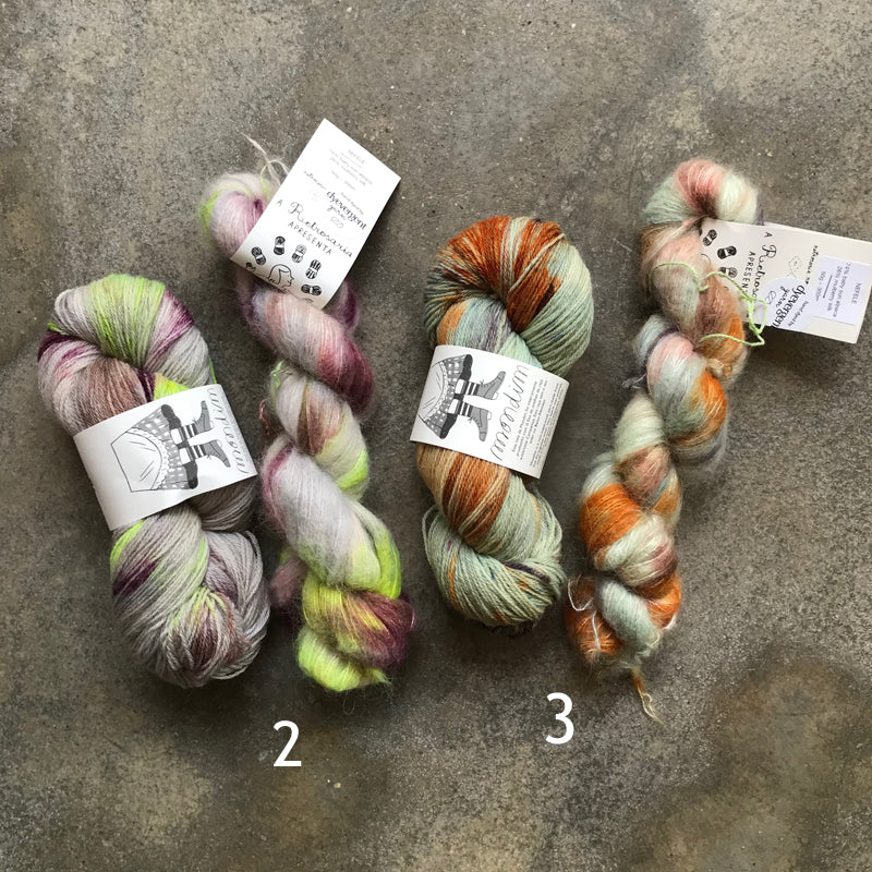Mondim dyed by Dyevergent yarns