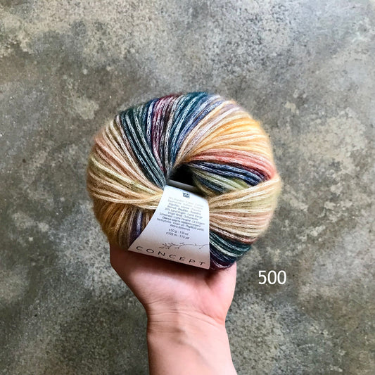Katia Concept Cotton-Merino Rainbow