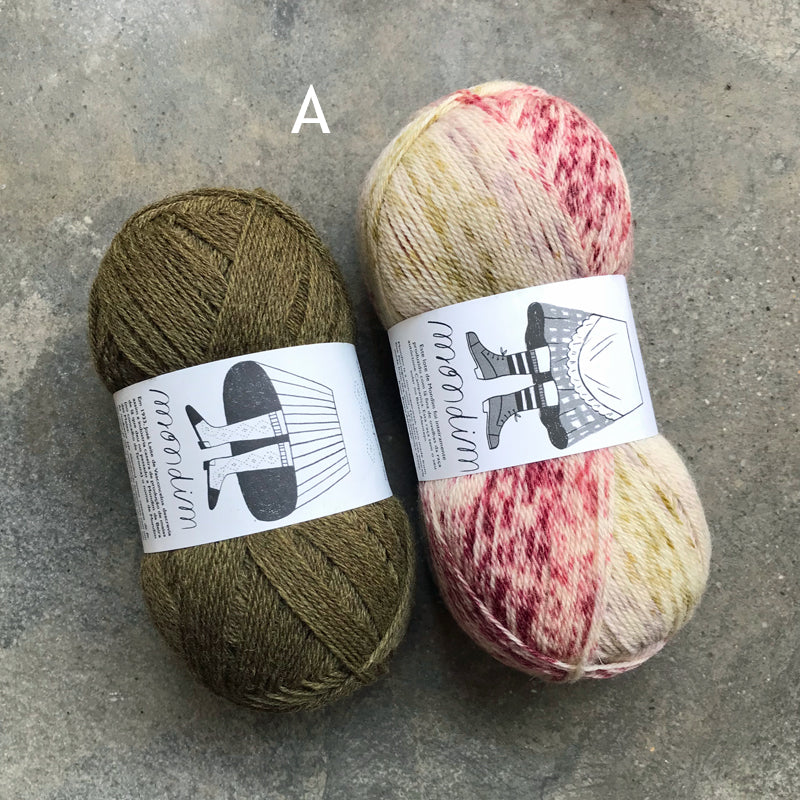 Pressed Flowers Socks Kit