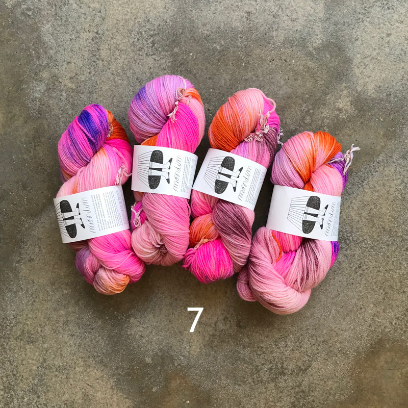 Mondim tingido por Dyevergent Yarn
