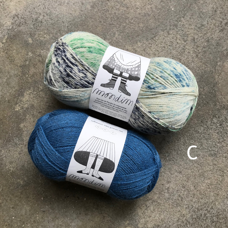 Pressed Flowers Socks Kit