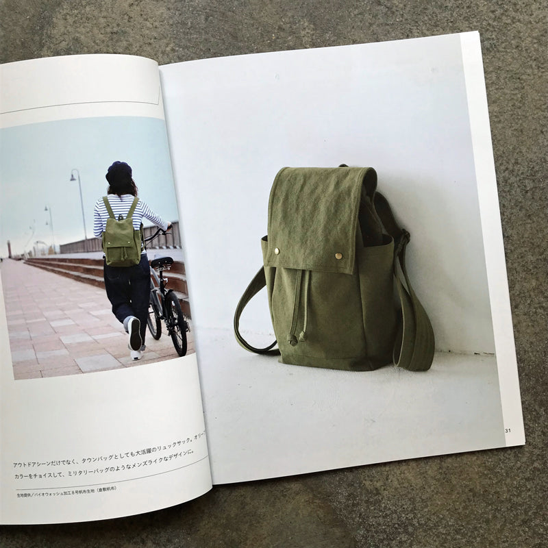 Simple and functional: A canvas bag you'll want to carry every day | シンプルで機能的 毎日持ちたい帆布のバッグ