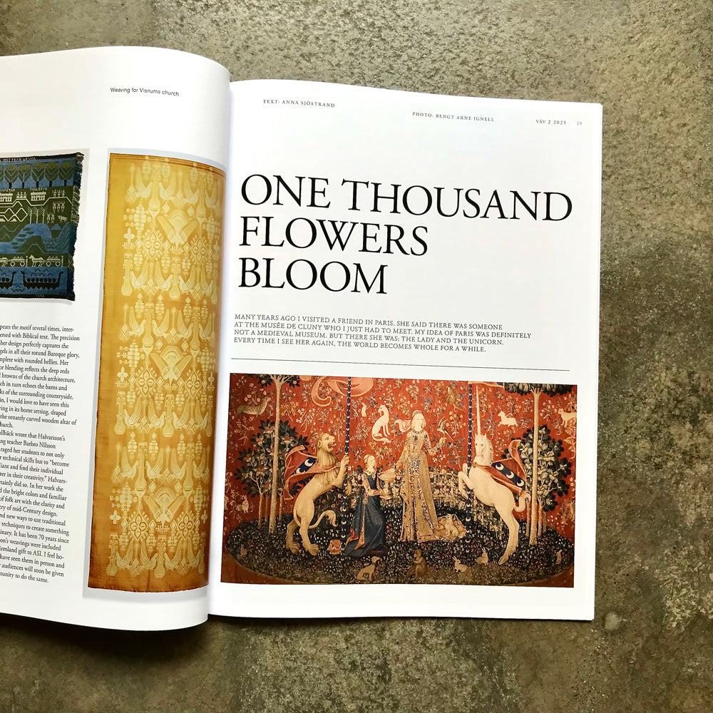 VÄV : Scandinavian Weaving Magazine issue 2 | 2025