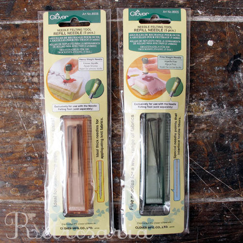 Clover Refill needles for felting tool