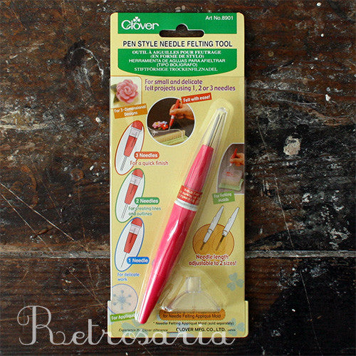 Clover Pen style needle felting tool