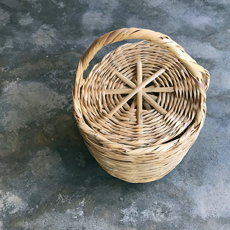 Cesta de cana Birkin | Birkin basket