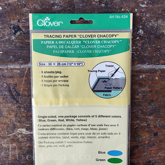 Papel para decalques Clover Tracing Paper “Clover Chacopy”