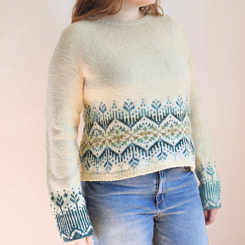 Forest Light sweater kit