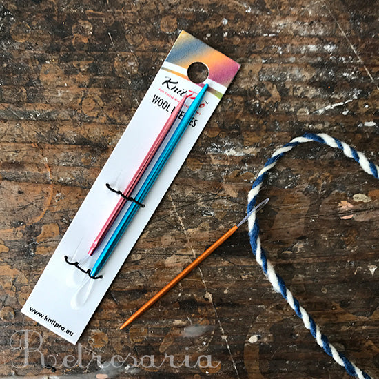 Agulhas para tricot e tapeçaria Knitpro wool needles
