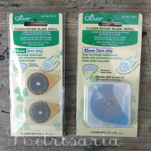 Clover Rotary cutter blades