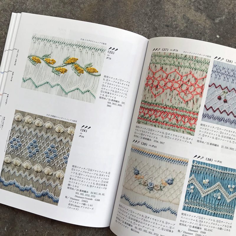 28 smocking techniques learned from the basics | 基礎から学ぶ28のスモッキングテクニック