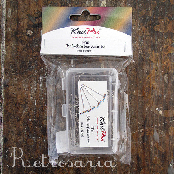 Knitpro T-Pins - for blocking knitted garments