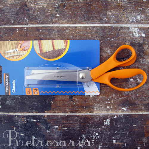 Tesoura FISKARS 23cm ziguezague | Pinking scissors 23cm