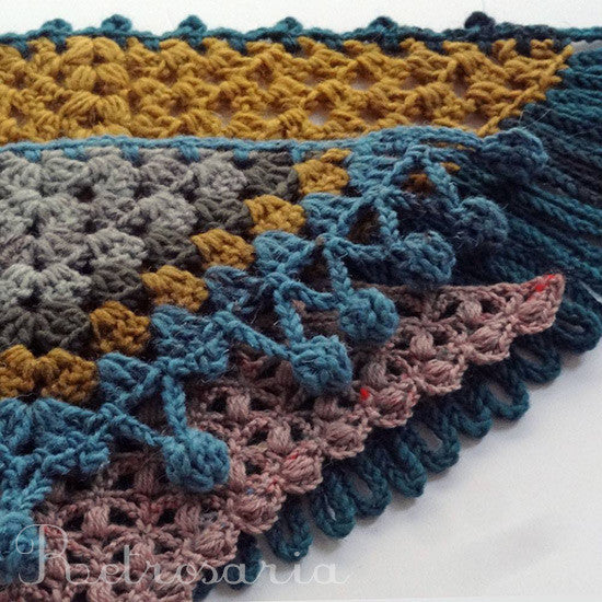 workshop de xailes em crochet com Vera João Espinha