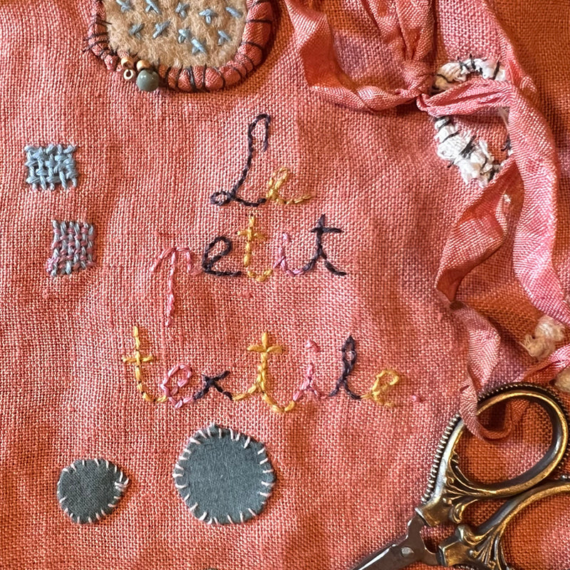Aitor Saraiba embroidery workshop