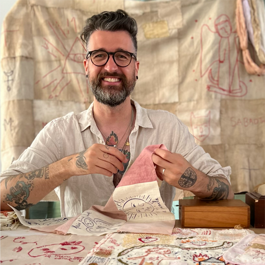 Aitor Saraiba embroidery workshop