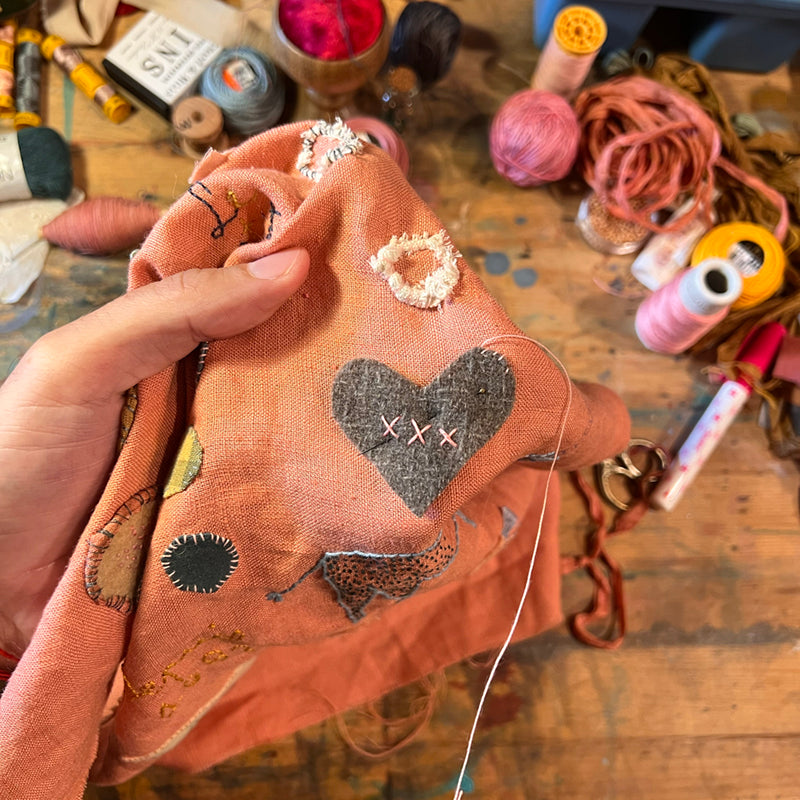Aitor Saraiba embroidery workshop