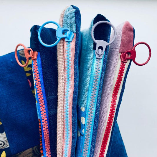 Bolsa com fecho de correr 