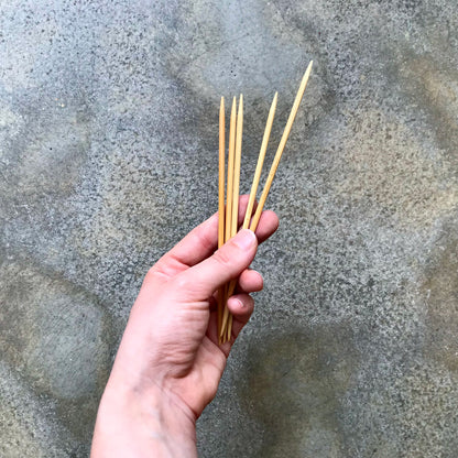 ChiaoGoo Bamboo double pointed needles (DPN)