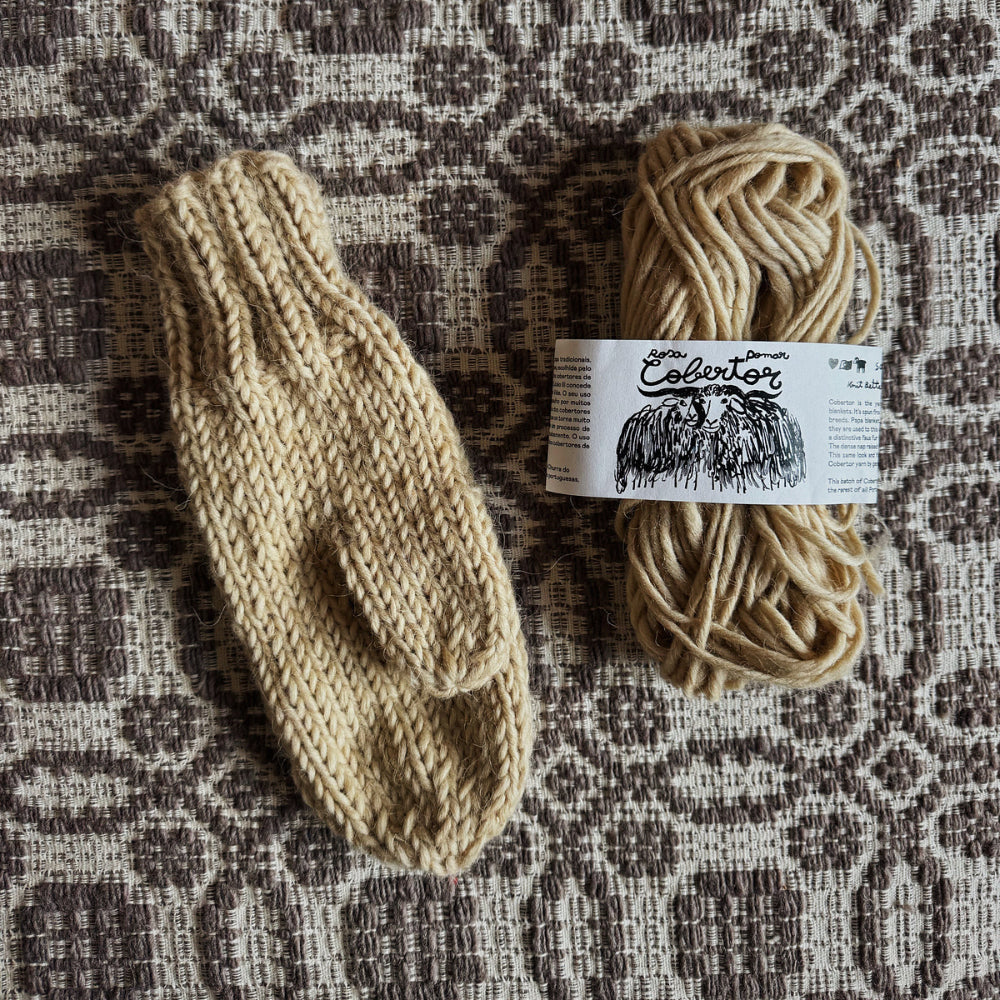 Churra mittens in Cobertor 801