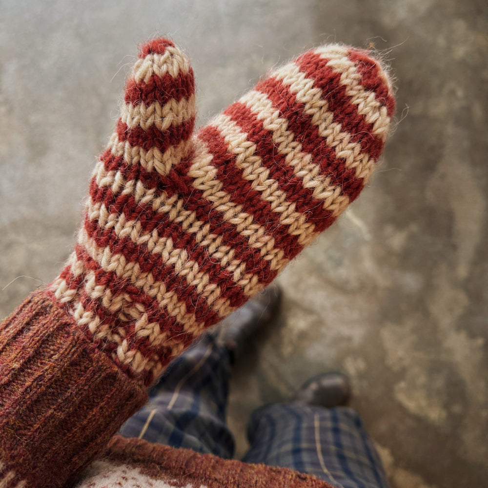 Churra mittens in Cobertor 801 and 805