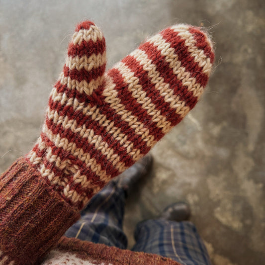 Churra mittens in Cobertor 801 and 805