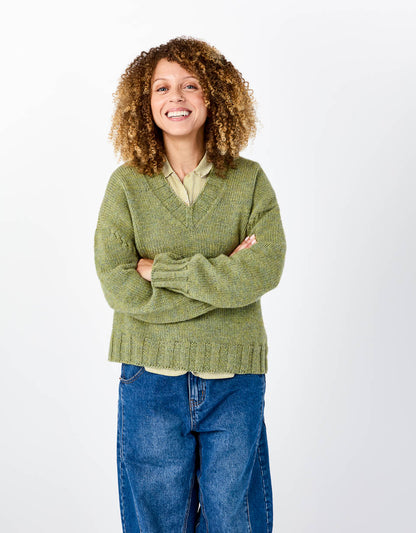 Paloma sweater  by Cocoknits in Matiz 10