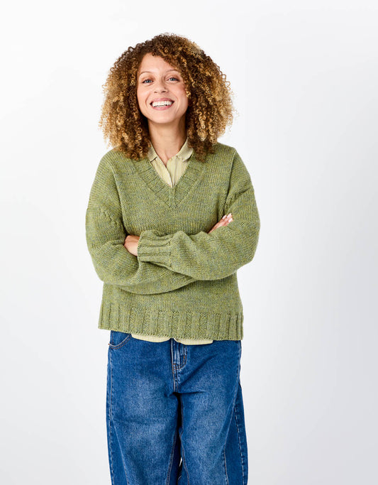 Paloma sweater  by Cocoknits in Matiz 10