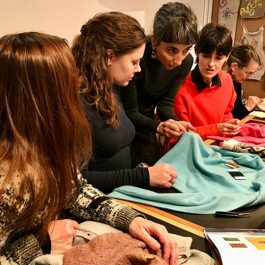 Darning workshop with Teresa Nunes