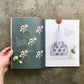 Embroidered plant patterns with full-size designs and instructions | 刺繍で描く植物模様　実物大図案と作り方つき