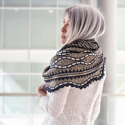 Fluxus shawl in Mondim