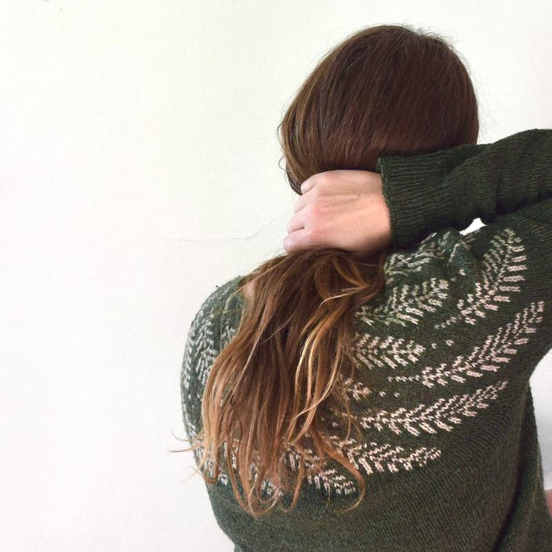 Harvester sweater in Brusca