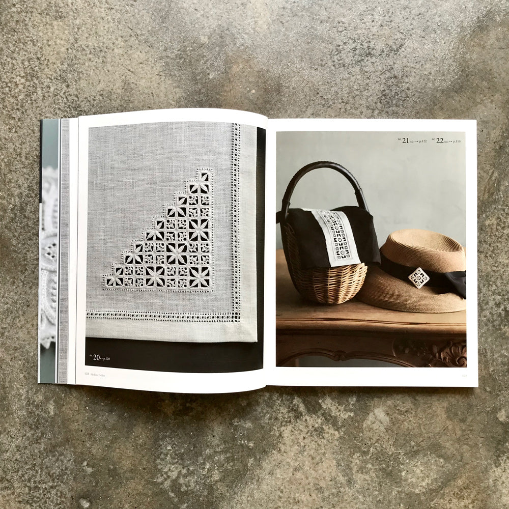 HEDEBØ: Traditional Danish white embroidery | ＨＥＤＥＢＯ　デンマーク伝統の白糸刺繍