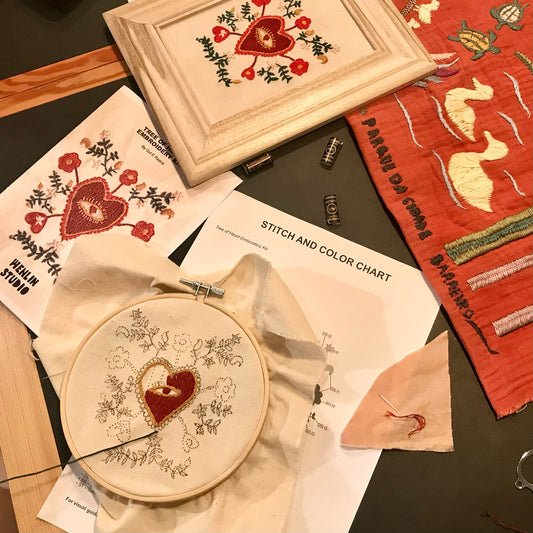 Introduction to Phulkari embroidery with Wenlin Studio 