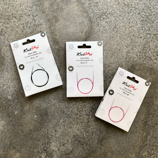 KnitPro interchangeable needle cables