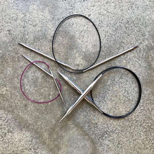 KnitPro Nova agulhas circulares de metal