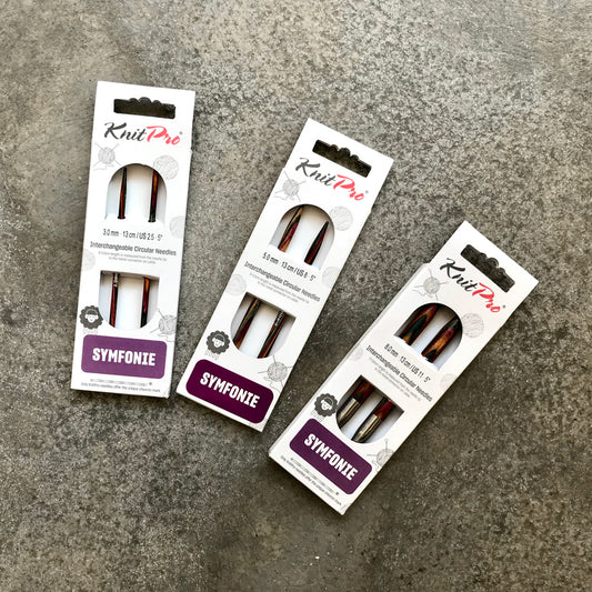 KnitPro Symfonie wood interchangeable needles
