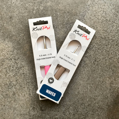 Knitpro Waves aluminium crochet hook