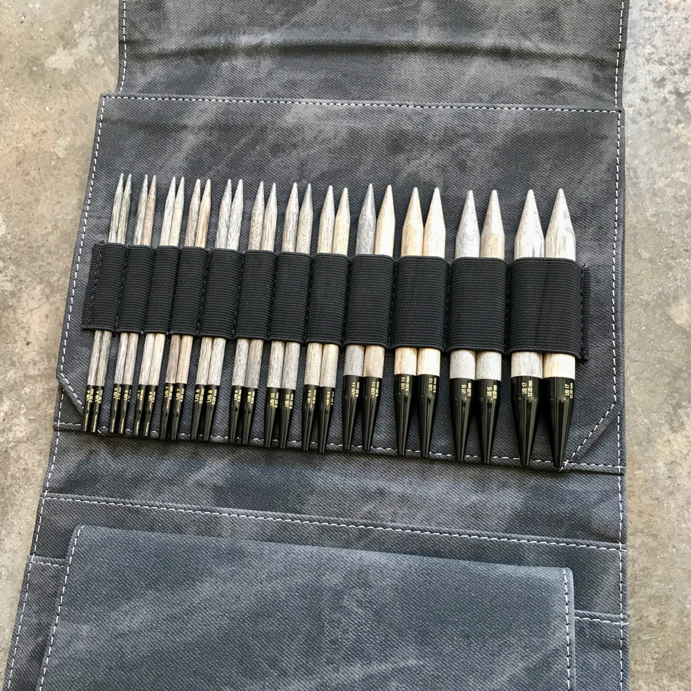 Lykke Driftwood 5" Interchangeable Circular Knitting Needle Set